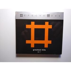 Depeche Mode Greatest Hits Vol. 1 CD Double Disk Set Synth-Pop Electronic Rare
